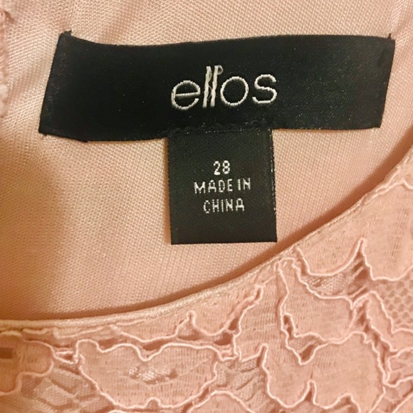 Blush Lace Dress by Ellos - Picture 4 of 5